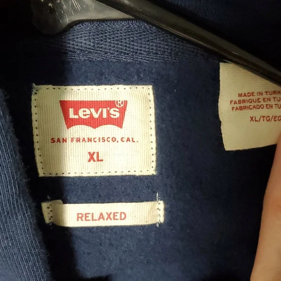 Mens Levi's Hooded Sweatshirt- NWOT - Picture 4 of 4